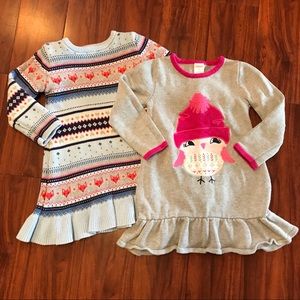 **SOLD** EUC 3T Sweater Dress Bundle